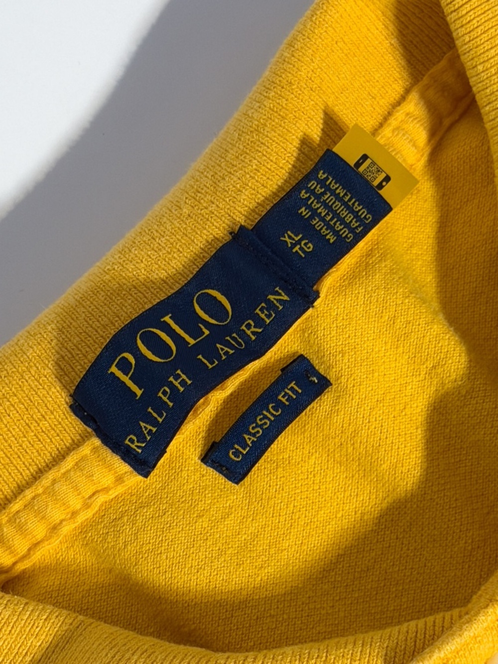 Polo Ralph Lauren Classic Fit XL Mustard Yellow Polo Shirt | EUC - Picture 5 of 5